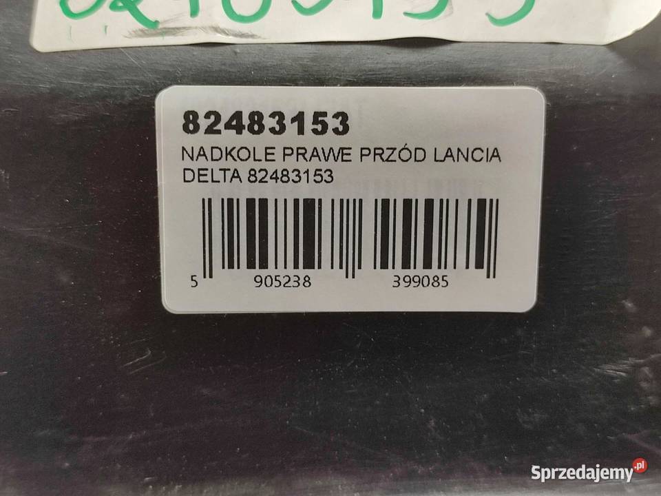 NADKOLE PRAWY PRZÓD LANCIA DELTA II 19931999