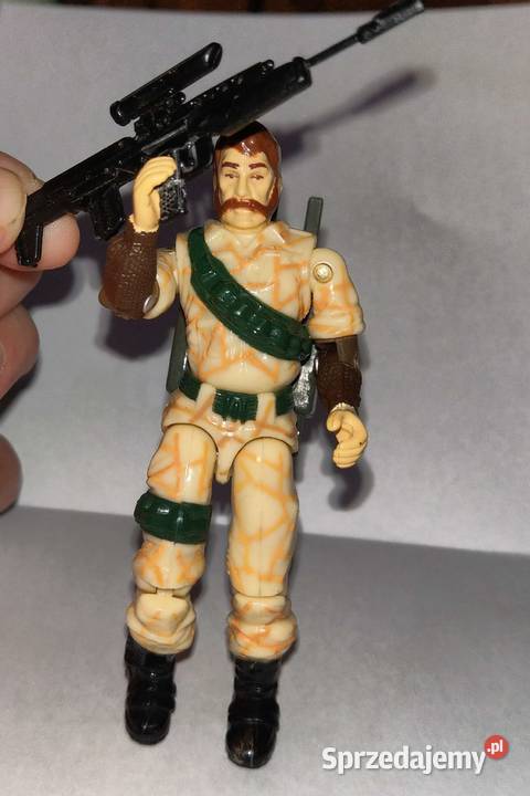 GI Joe Action Figure Joe Ambush 1990 wysyłka pomarańczowy Figurki Warszawa sprzedam