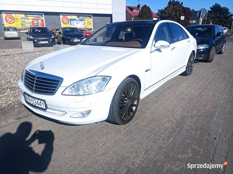 Suuper S550 AMG GAZ LONG niziutki przebieg elektrochrom. lusterka boczne Pruszków