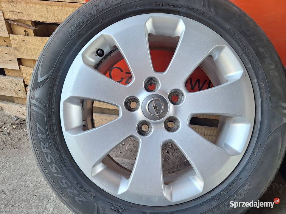 Alufelgi 5x120 17 ET41 OPEL Insignia A koła kujawsko-pomorskie Choceń