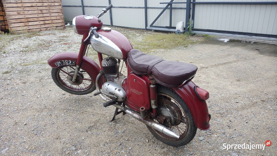 Jawa 175 zarejestrowana motobazarprl Mogilno