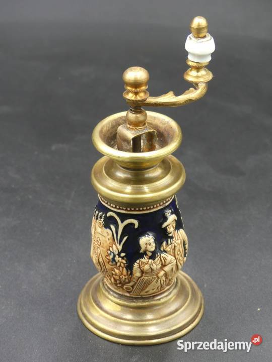 Piękny kamionkowy młynek do pieprzu Poznań