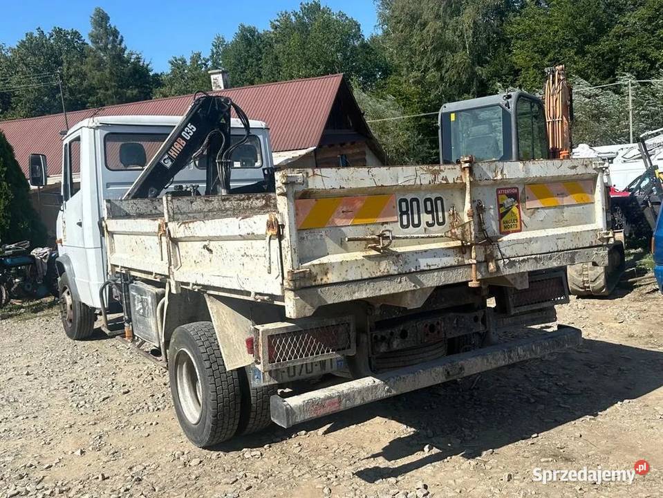 Wywrotka Wywrot Kiper HDS MERCEDES Vario 814D Filtry małopolskie Tymowa