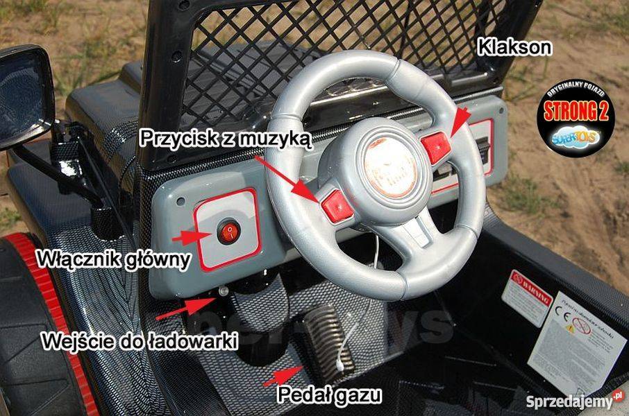 MEGA JEEP DRIFFTER EXCLUSIVE 2 DZIECI WOLNY Toruń