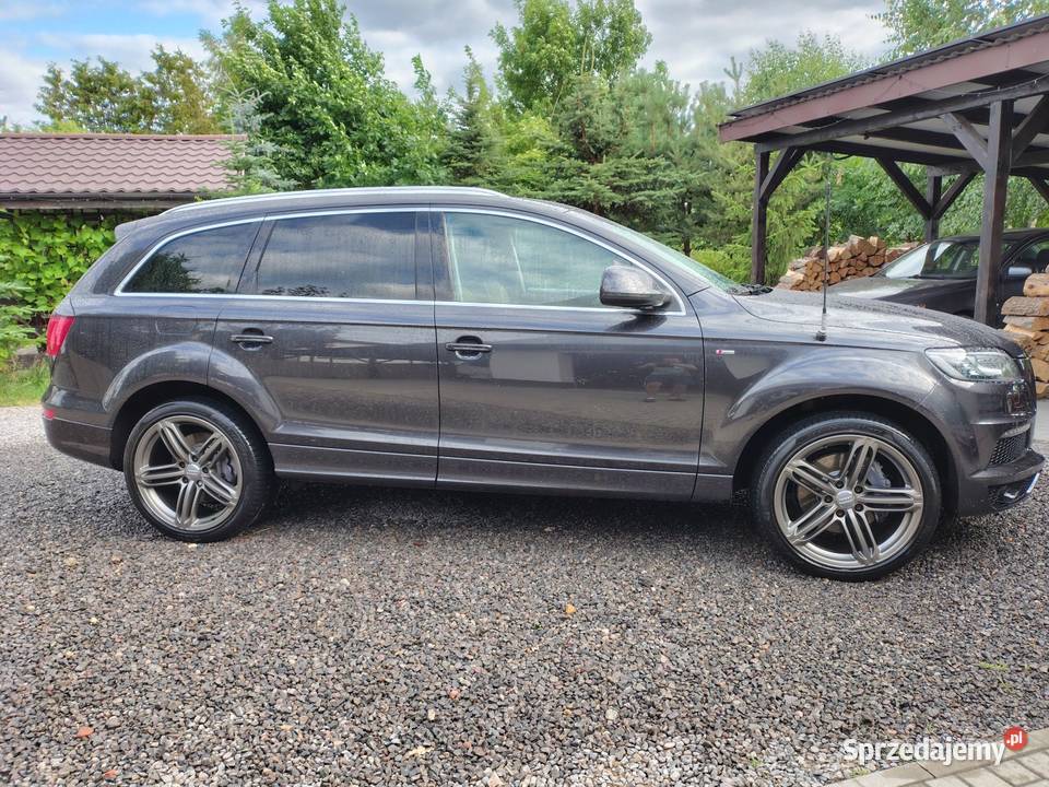 Na sprzedaż Audi Q7 2014 42 TDI V8 340 Niski 4200cm3 Baranów