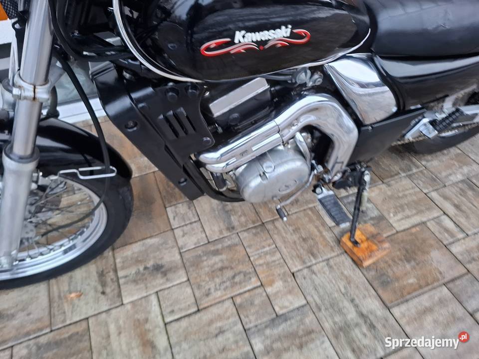 Kawasaki el 250 1997 przebieg 27 22kw A2 Motocykle, skutery, quady Chobrzany