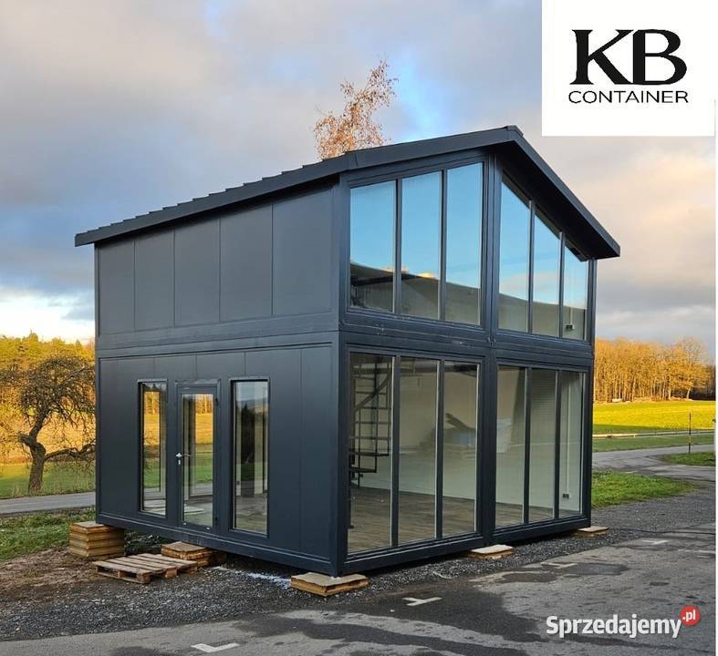 Tiny House Domek rekreacyjny Piętrowy kontener Kędzierzyn-Koźle sprzedam