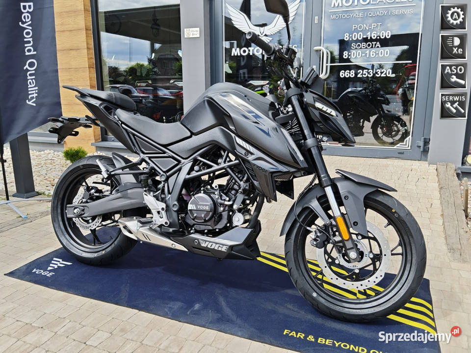VOGE R125 Premium VOGE R125S Lekki i mocny naked wielkopolskie Bicz