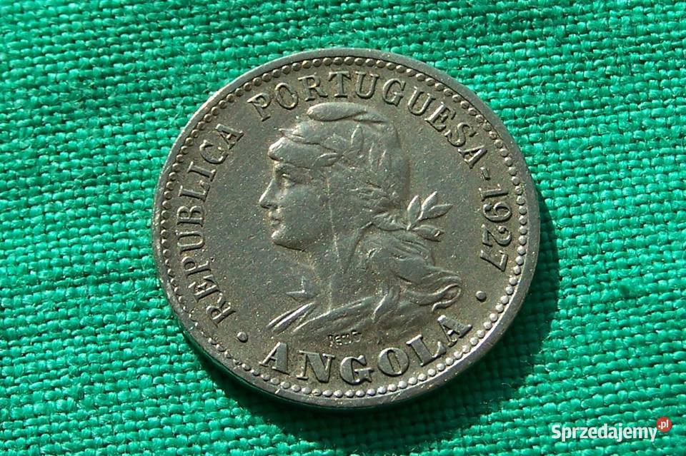 Angola Portugalska IIII macutas 1927 warmińsko-mazurskie