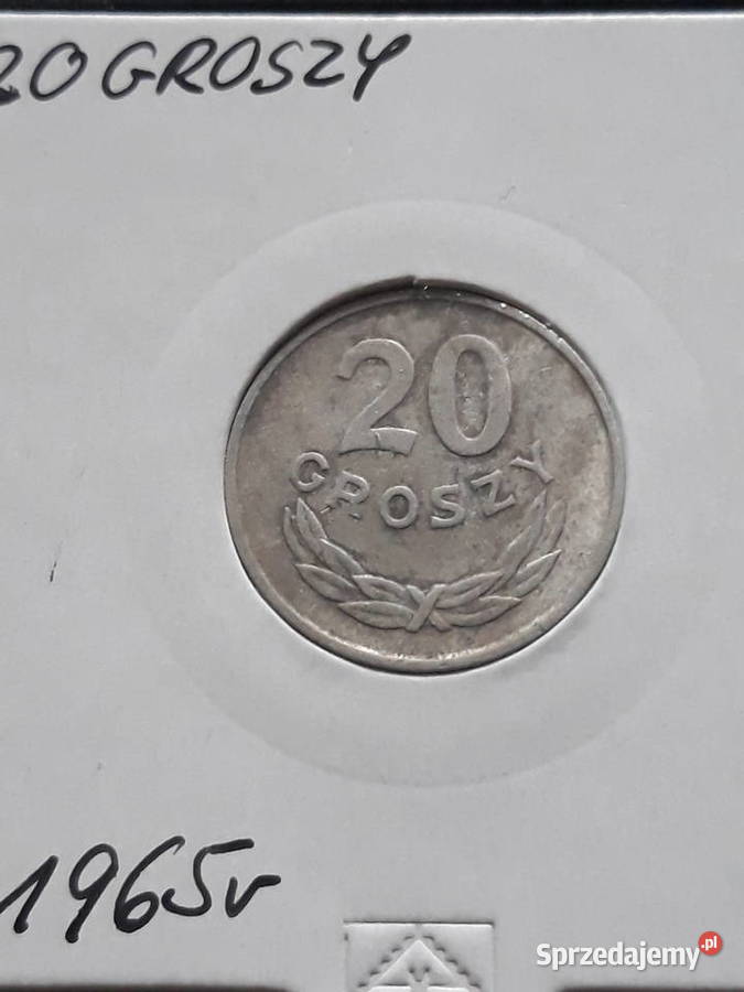 20 Groszy 1965 rPRL Konin