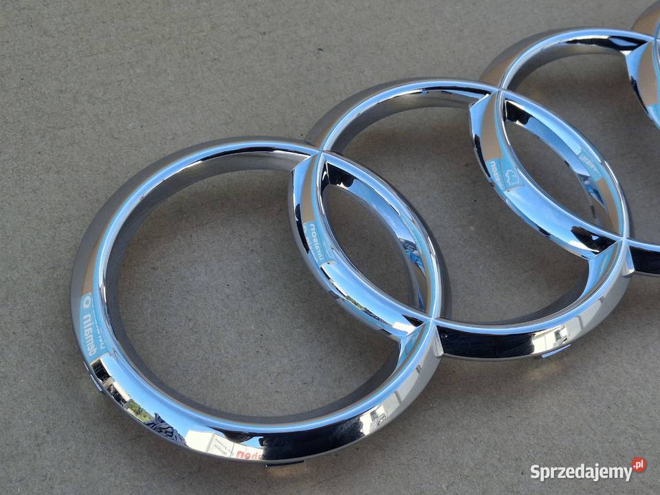 AUDI Q7 4M EMBLEMAT ZNACZEK GRILLA ATRAPY CHROM Bieleń