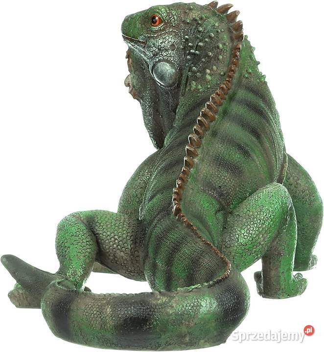 Iguana figura ogrodowa 5624 realistyczny żywica Kraków sprzedam