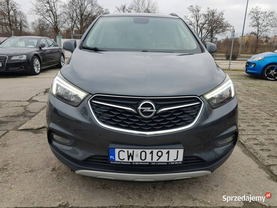 Opel Mokka 14 Turbo Benzyna Automat Navi Kamera szary kujawsko-pomorskie Włocławek