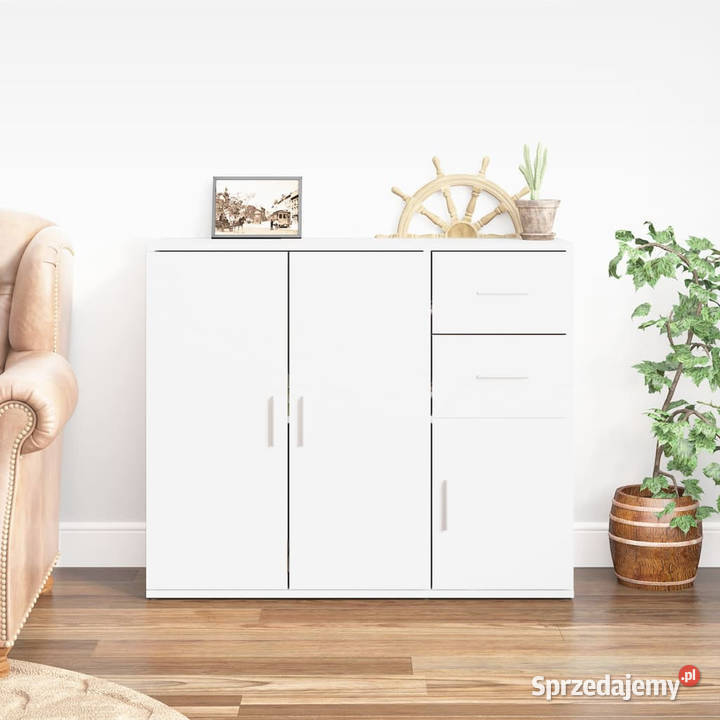 Szafka biała 91x295x75 materiał drewnopochodny Warszawa