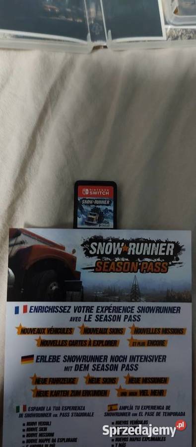 Snow runner nowka nintendo sprzedam