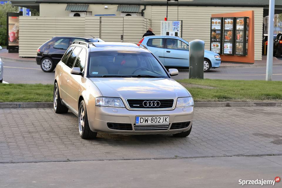 Audi A6 QUATTRO 18 nowy silnik Gwarancja BOSE szyberdach Samochody osobowe dolnośląskie Wrocław