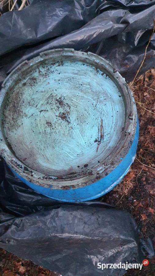 Nitron beczka pastikowa 120 L do połowy pełna mazowieckie Warszawa