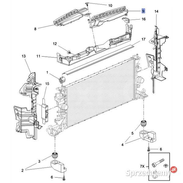 Opel Astra K 5 V kierownica wlot powietrza osobowe Jarocin sprzedam