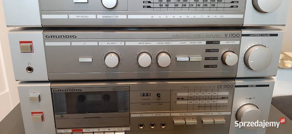 Sprzedam zestaw hifi vintage grundig Ostrów Wielkopolski