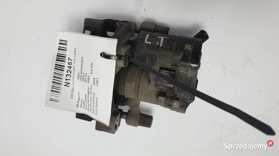 ZACISK HAMULCOWY TYŁ LEWY 5Q0615405EE GOLF VII osobowe Pozostałe Lipno sprzedam