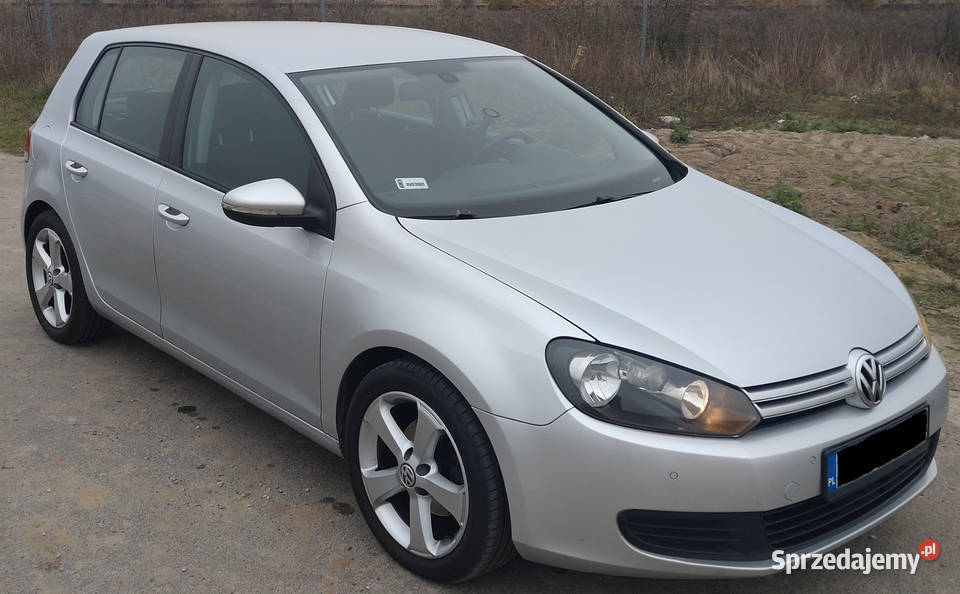 VW GOLF VI TDI 16 2010 r elektryczne szyby Kiekrz sprzedam