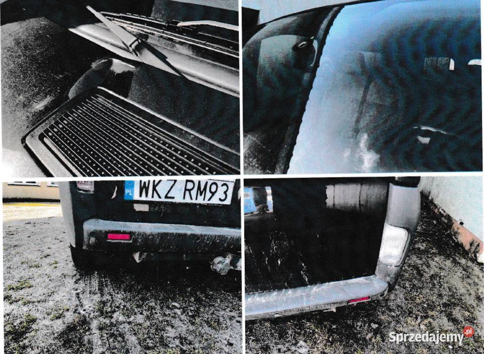 Syndyk sprzeda Opel Vivaro 50 ceny oszacowania nieuszkodzony Cychrowska Wola sprzedam