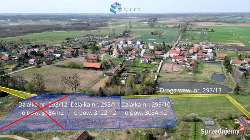 Działka Słonecznik 3154 metry