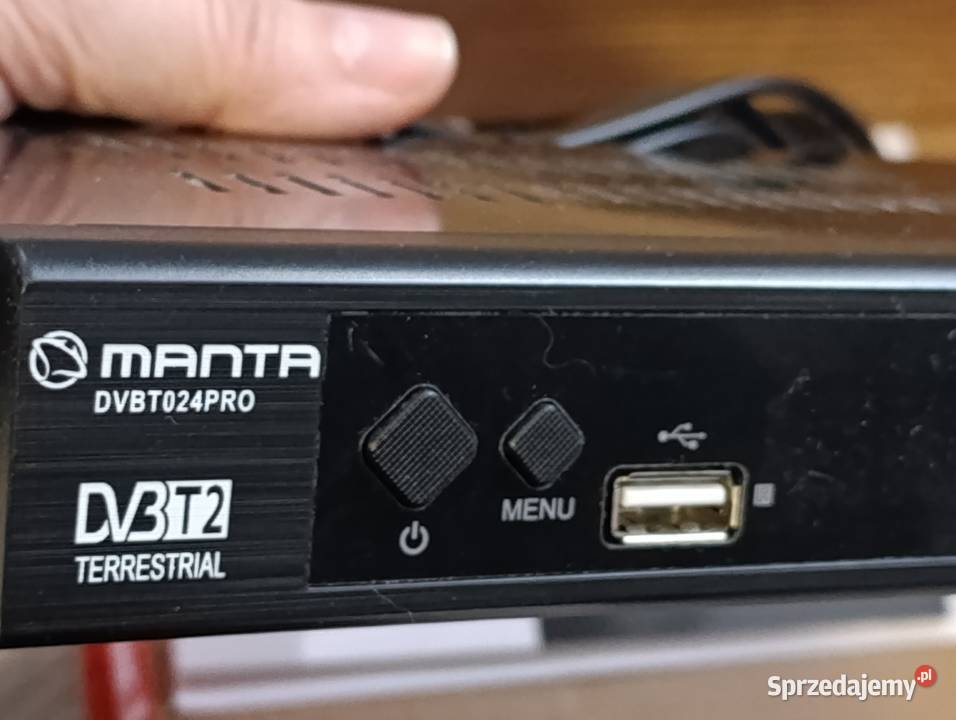 dekoder naziemnej telewizji cyfrowej Manta Poznań sprzedam