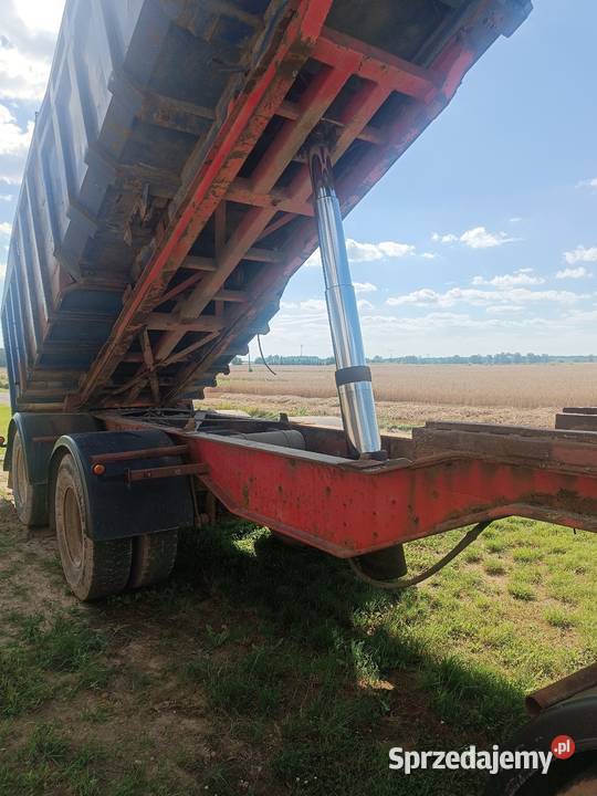 Przyczepa wywrotka 20 ton 3 osiowa Czarna