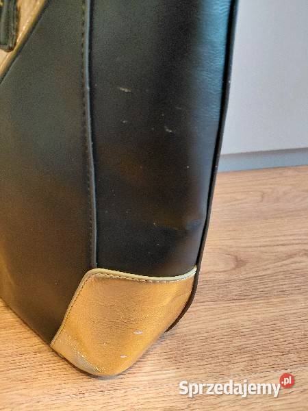 Torebka damska MONNARI czarnozłota elegancka Warszawa