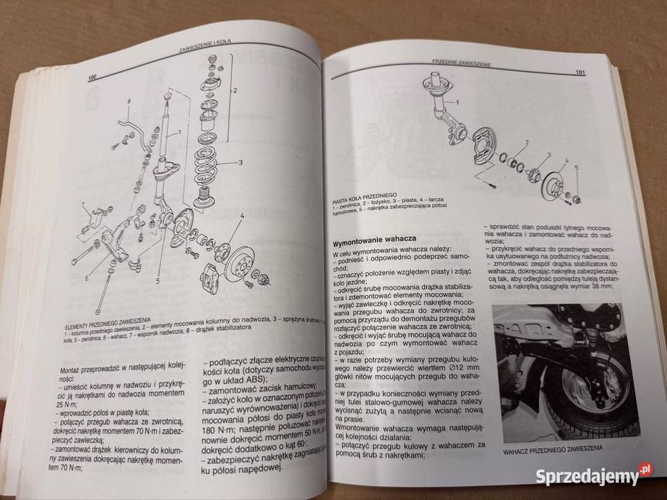 Daewoo Lanos WKŁ Sam Naprawiam Instrukcja Pozostałe Jelenia Góra