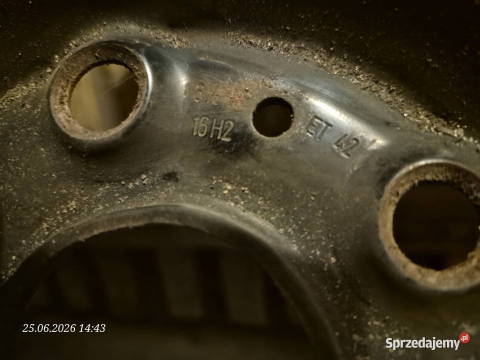 Felgi stalowe VW oryginał 16 Gdańsk