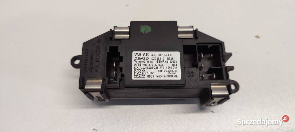 AUDI Q3 8U REZYSTOR DMUCHAWY 3C0907521G