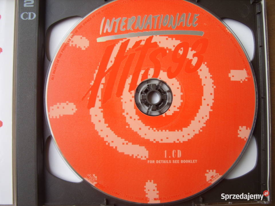SKLADANKA CD INTERNSCIONATIONALE HITS 2 2 CD Kultura i Rozrywka Wołów