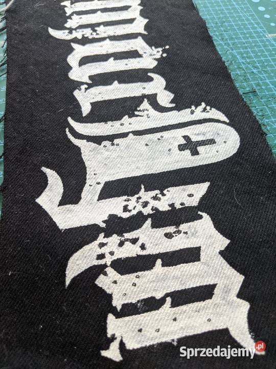 Naszywka backpatch fan art Zmarłym Poznań