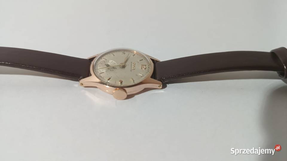 Zegarek Damski Doxa AntiMagnetique złoto 585 Damskie Katowice