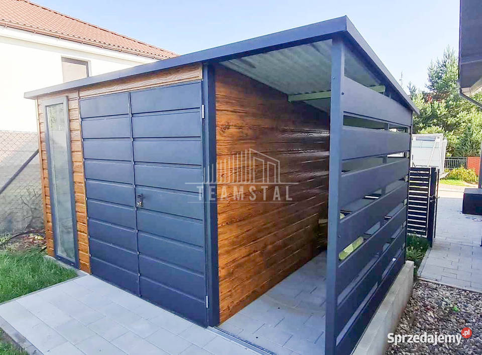 Schowek Domek Ogrodowy 3x25m wiata 1m Brama sprzedam