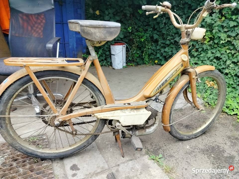 Motobecane motorower komar romet na pedala Skrzynia biegów bezstopniowa Nowa Sól