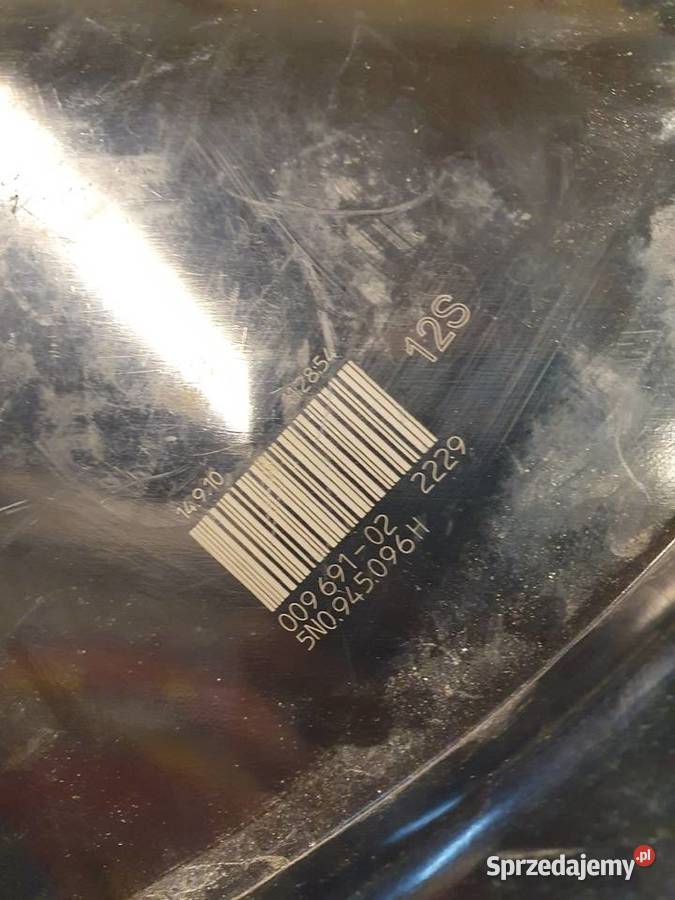 VW TIGUAN I LAMPA PRAWA TYLNA PRAWY TYŁ osobowe Międzychód