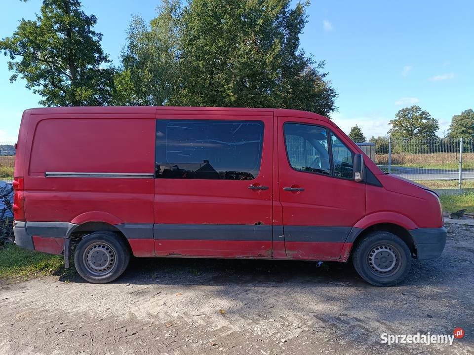 Volkswagen Crafter 25 120 kW 2007 r dawca części Szklarka Myślniewska sprzedam