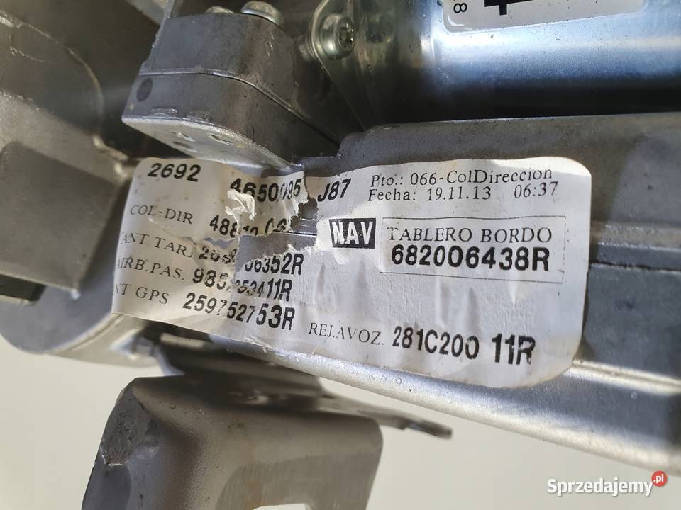 Renault Captur I WSPOMAGANIE ELEKTRYCZNE Kolumna Rudka