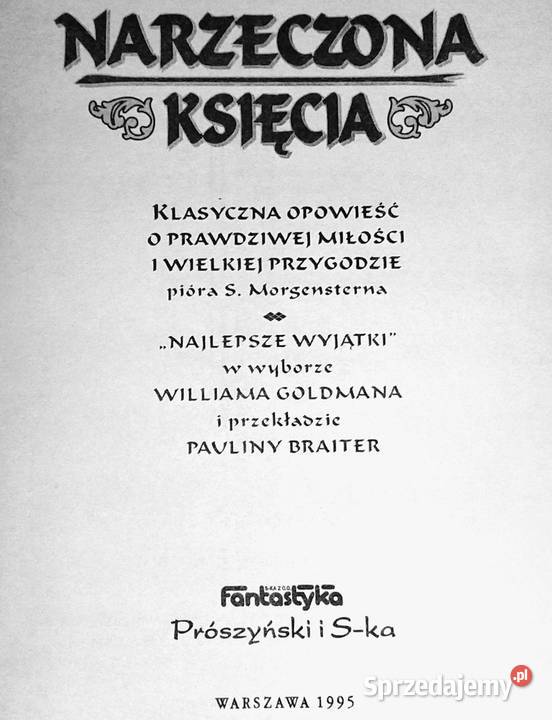 Narzeczona księcia William Goldman Chełm