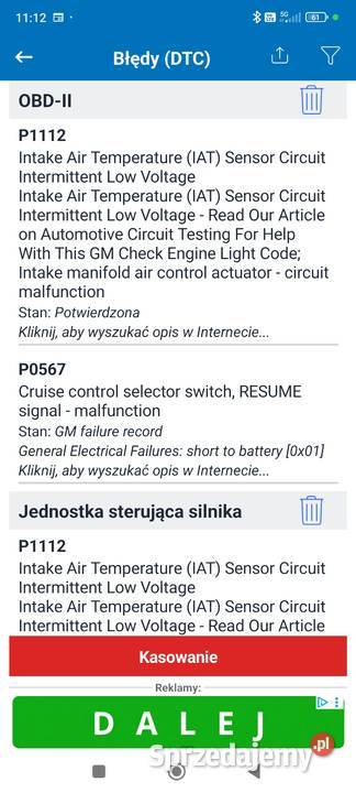Interfejs Diagnostyczny OBD2 V011 Bluetooth NOWY Części i akcesoria