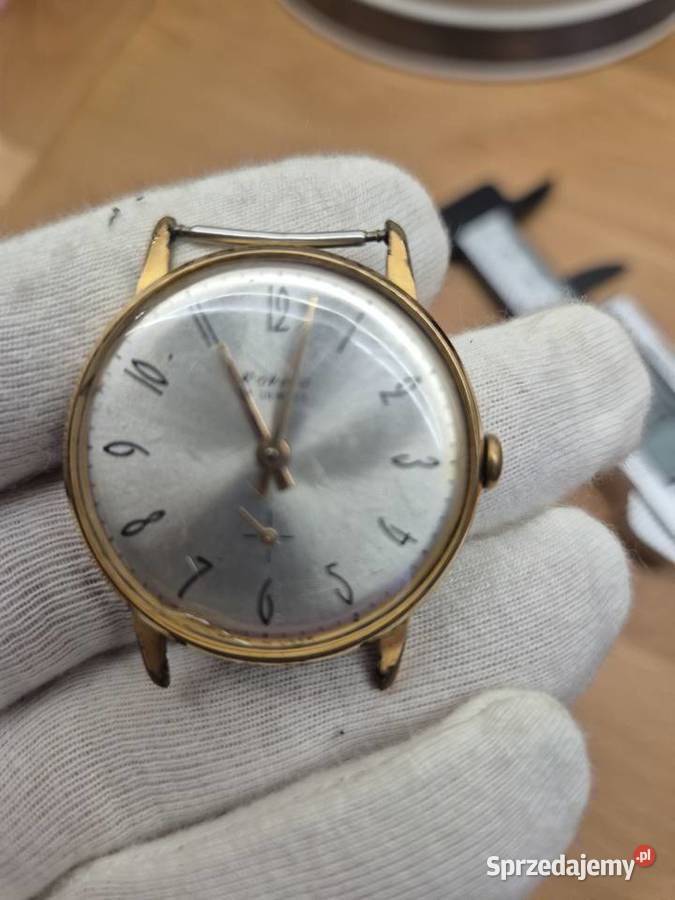 Męski zegarek Rakieta koperta Au Chorzów