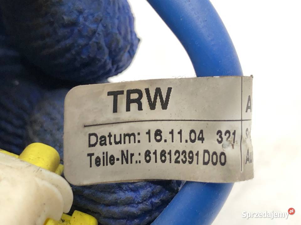 WIĄZKA PODUSZKI AIRBAG AUDI A3 8P osobowe