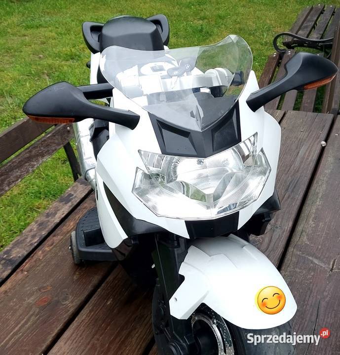 Motocykl BMW na akumulator Cedzyna