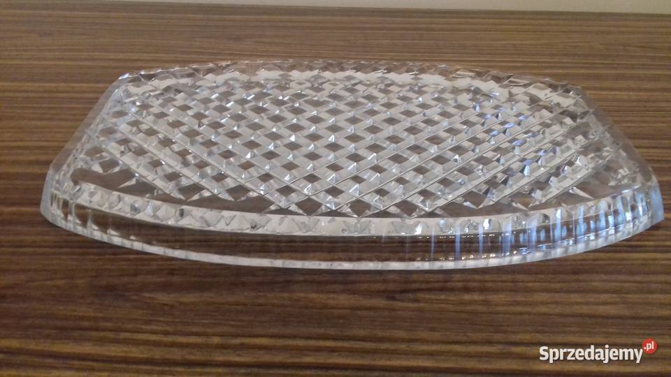 Patera kryształowa prostokątna Vintage do Porcelana i szkło Kraków