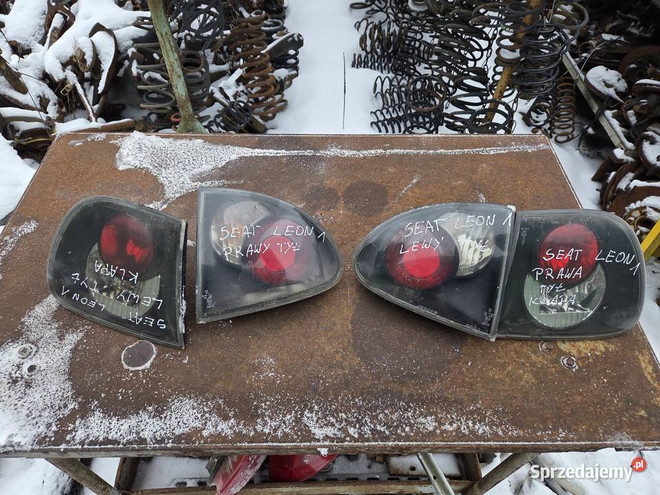 Tylne lampy seat Leon 1 osobowe mazowieckie Łagów