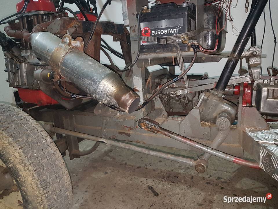 Traktorek sam silnik maluch 126p przyczepka i podkarpackie Krosno