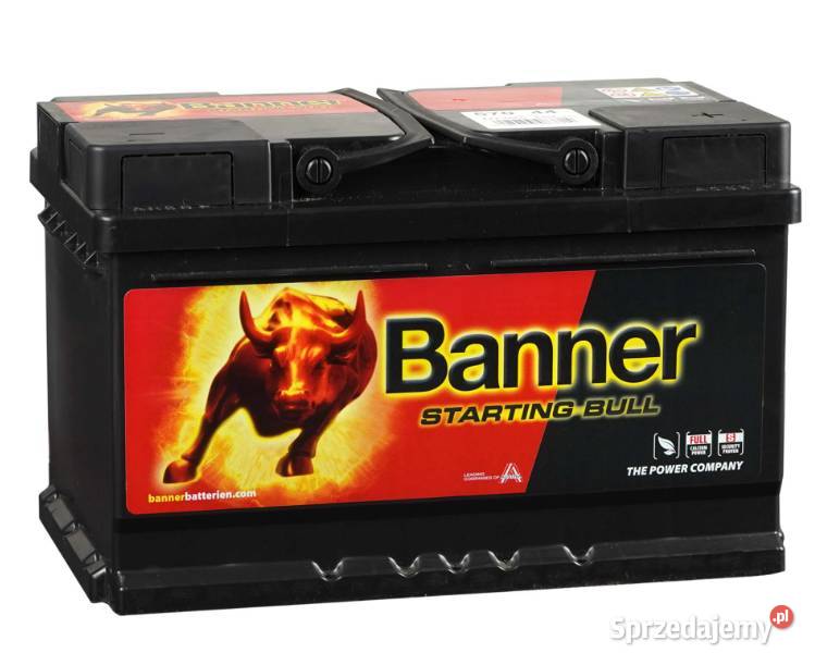Akumulator 70Ah 640A EN Banner Starting Bull pomorskie